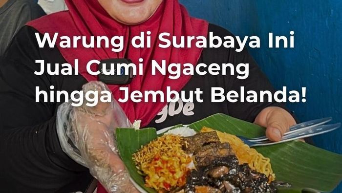 Video: Warung di Surabaya Ini Jual Cumi Ngaceng hingga Jembut Belanda!