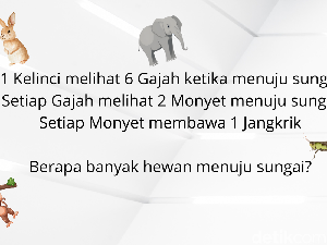 Teka-Teki Ini Sekilas Bikin Pusing, Tapi Mudah Dijawab Buat Si IQ Tinggi Teka-Teki Ini Sekilas Bikin Pusing, Tapi Mudah Dijawab Buat Si IQ Tinggi