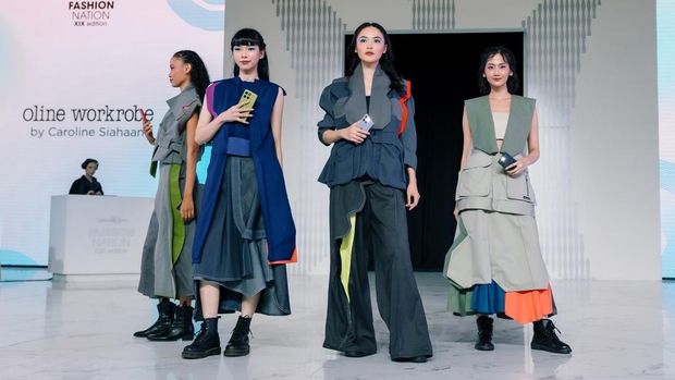 Koleksi Oline Workrobe di Beautynesia Fashion Rhapsody