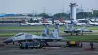 TNI AU Gelar Gladi Demo Udara Sambut HUT ke-80 TNI di Lanud Halim