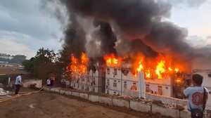 Hunian Pekerja di IKN Terbakar, Api Sempat Menjalar hingga Lantai 4
