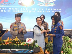 Momen HUT ke-77 Polwan dan Kampanye Rise and Speak di Polda Riau Momen HUT ke-77 Polwan dan Kampanye Rise and Speak di Polda Riau