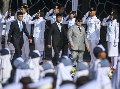 Momen Presiden Prabowo Pimpin Upacara Hari Kesaktian Pancasila di Lubang Buaya