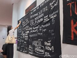 Teringat Lagi Tragedi Kanjuruhan Melalui Pameran di Kampus UB Malang