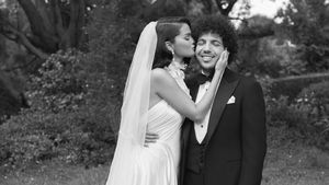 Foto-foto Pernikahan Selena Gomez-Benny Blanco