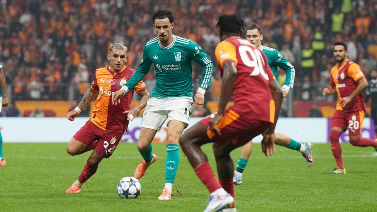 Laga Galatasaray vs Liverpool pada bulan September 2025. Foto: Getty Images/Seskim Photo/MB Media