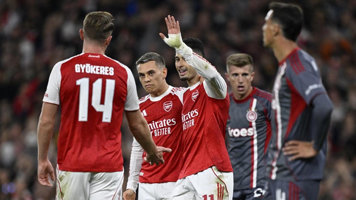 Arsenal kian pede usai start bagus di Liga Champions. (Foto: REUTERS/TONY O BRIEN)