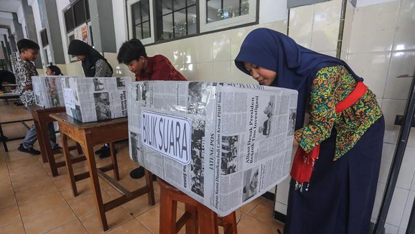 Belajar Demokrasi, Siswa SMP di Semarang Gelar Pemilihan Ketua OSIS ala Pemilu