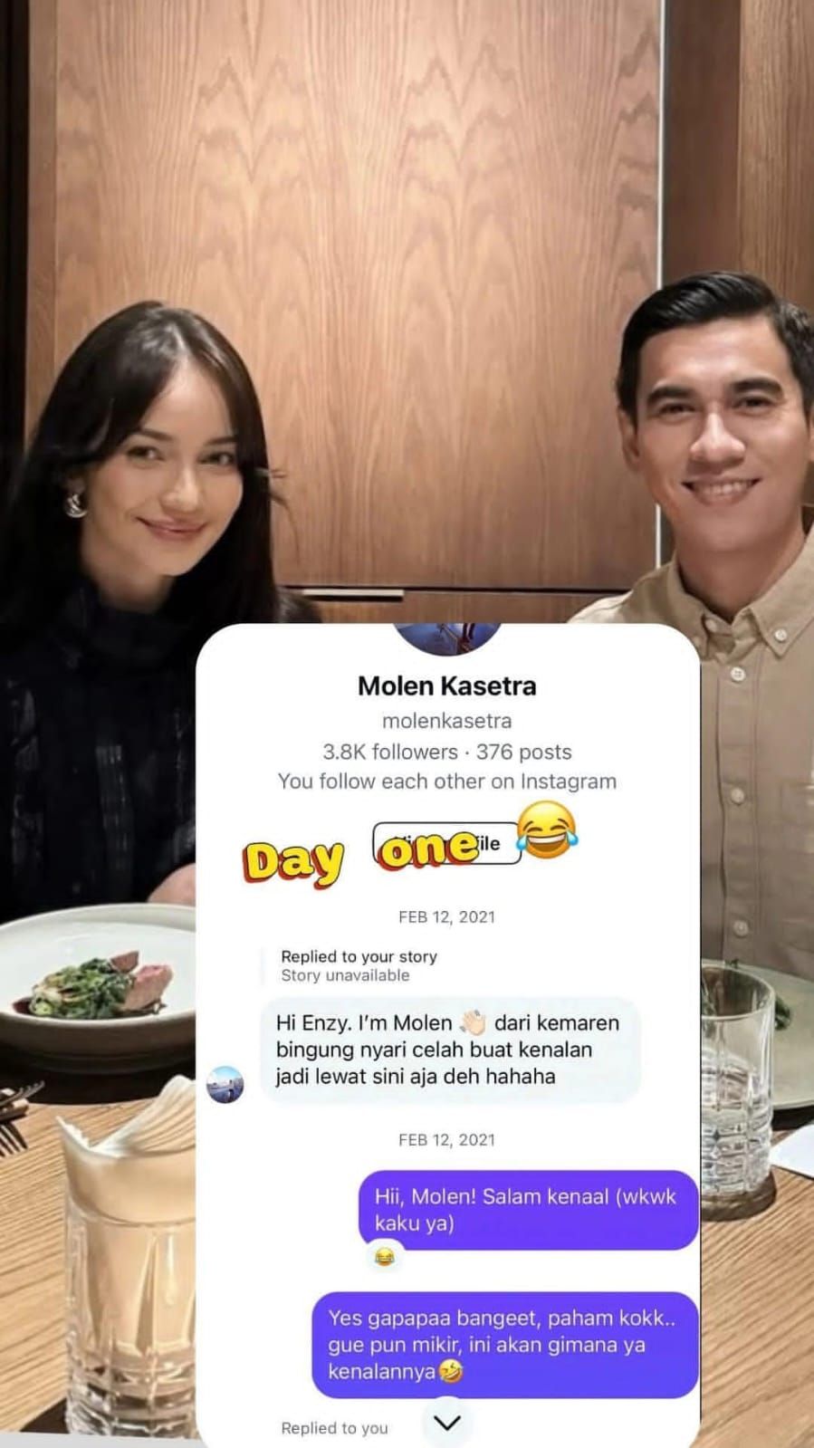 Unggahan Enzy Storia
