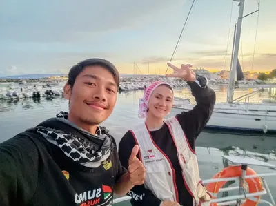 Kapal Wanda Hamidah Gak Bisa ke Gaza, Ini Kabar 2 Aktivis Indonesia Lainnya
