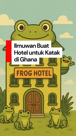 Video: Di Ghana Ada Hotel untuk Katak