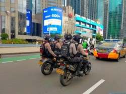 Jaga Jakarta Aman, Ratusan Polisi Patroli dari Selatan ke Utara