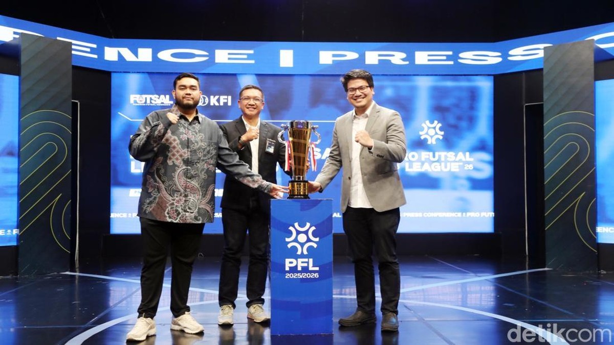 Pro Futsal League 2025/2026 dimulai pekan ini. (Muhammad Robbani/detikSport)