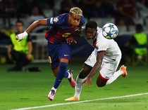 Video: PSG Kalahkan Barcelona, Gol Goncalo Ramos Jadi Penentu