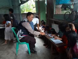 Inisiatif Aiptu Jacky Bikin Rumah Belajar Victory dari Bekas Warung Miras