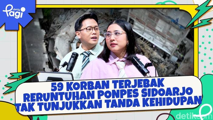 Video: 59 Korban Terjebak Reruntuhan Ponpes Sidoarjo Tak Tunjukkan Tanda Kehidupan
