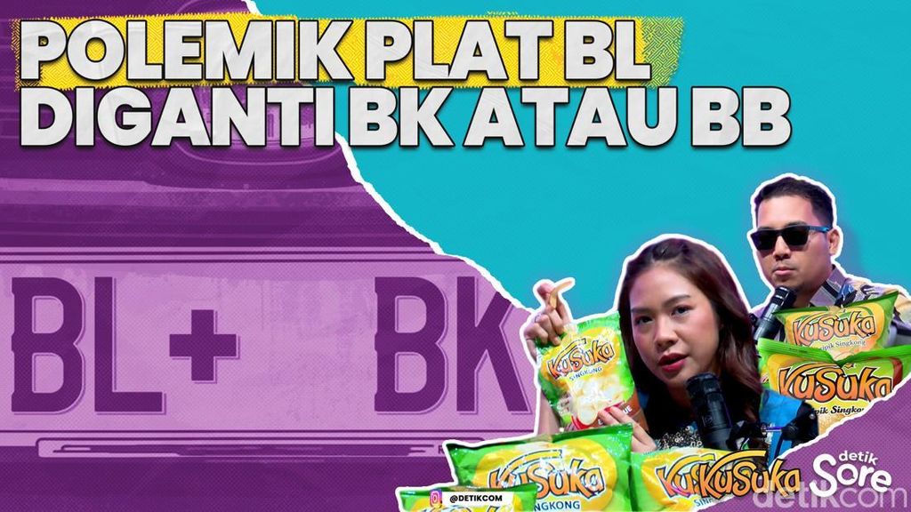 Video: Di Balik Permintaan Sumut Ubah Plat BL Diganti Jadi BK  Video: Di Balik Permintaan Sumut Ubah Plat BL Diganti Jadi BK