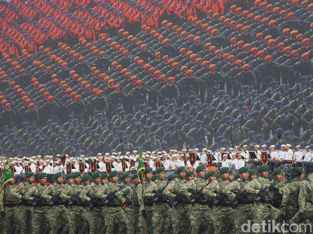 Gladi Bersih HUT ke-80 TNI, Monas Jadi Panggung Parade Pasukan-Alutsista Gladi Bersih HUT ke-80 TNI, Monas Jadi Panggung Parade Pasukan-Alutsista