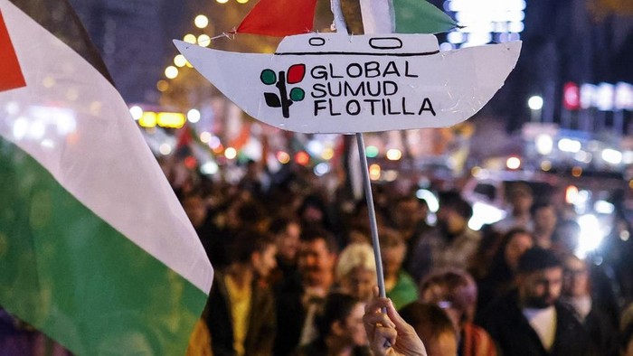 Harapan di Palestina, Kedatangan Global Sumud Flotilla Semakin Dekat