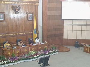 Pemprov Bali Minta Dukungan Sistem Peringatan Dini Bencana ke DPR RI Pemprov Bali Minta Dukungan Sistem Peringatan Dini Bencana ke DPR RI