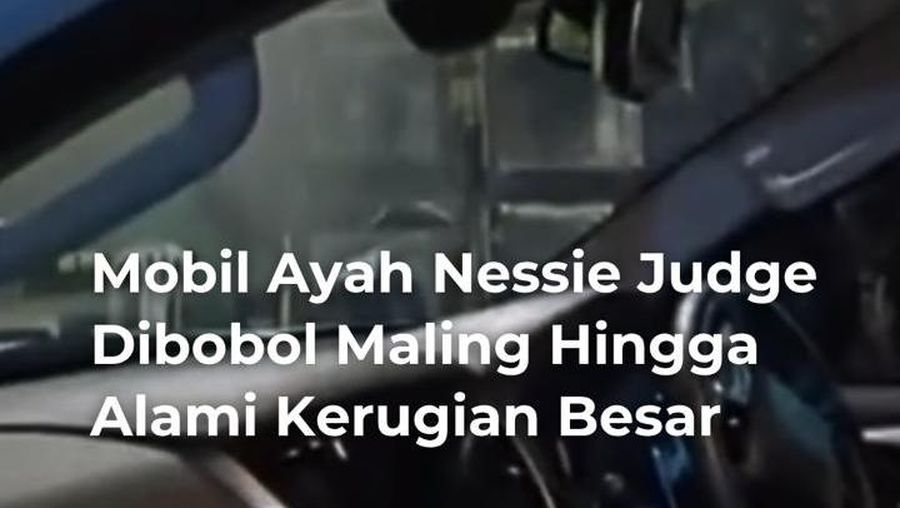 Video: Mobil Ayah Nessie Judge Dibobol Maling, Polisi Cek TKP