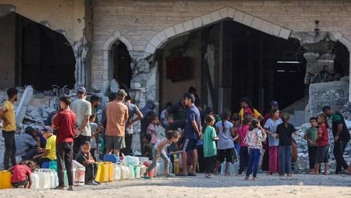 Akhirnya Air Mengalir Lagi di Gaza Tengah Setelah Sekian Lama!