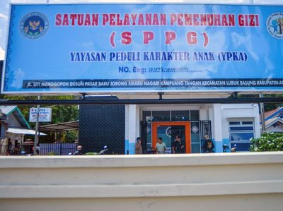 Penampakan Dapur MBG Agam Ditutup Usai Keracunan Massal