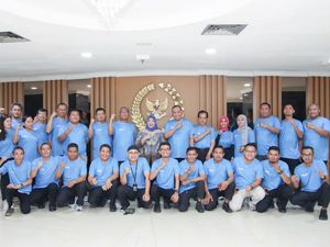 Siti Fauziah Lepas Kontingen Setjen MPR RI untuk PORNAS XVII KORPRI 2025 Siti Fauziah Lepas Kontingen Setjen MPR RI untuk PORNAS XVII KORPRI 2025