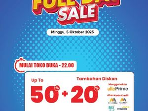 Jangan Lupa Serbu Transmart Full Day Sale, Pesta Diskon 50% + 20%