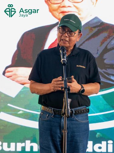 Ketua Dewan Pembina Asgar Jaya, Kang Burhanuddin Abdullah (Dok : Askar Jaya)