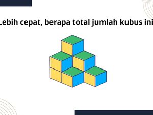 Tes Seberapa Cepat Otak Kamu Bekerja, Coba Hitung Berapa Banyak Balok Ini! Tes Seberapa Cepat Otak Kamu Bekerja, Coba Hitung Berapa Banyak Balok Ini!