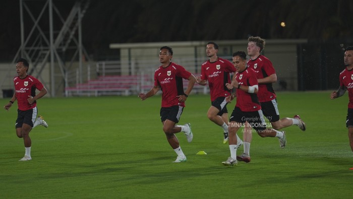 Timnas Indonesia Jalani Latihan Perdana di Jeddah