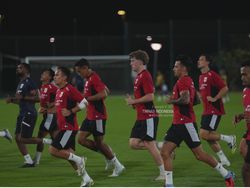 Potret Timnas Indonesia Jalani Latihan Perdana Jelang Lawan Arab Saudi