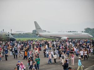 29 Pesawat TNI Dipamerkan, Ribuan Warga Serbu Open Base Lanud Husein Sastranegara
