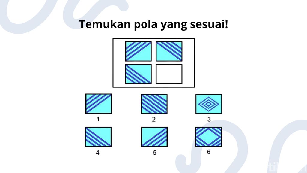 Cuma Si Jenius yang Bisa Temukan Pola yang Tepat di Gambar Ini, Berani Coba? Cuma Si Jenius yang Bisa Temukan Pola yang Tepat di Gambar Ini, Berani Coba?