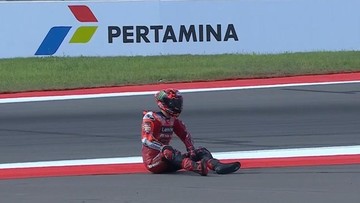 MotoGP Prancis 2026: Dikejar Acosta, Bagnaia Crash, Kehilangan P2