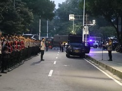 Polisi Kerahkan 1.587 Personel Siagakan HUT Ke-80 TNI di Monas