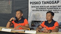 BNPB Targetkan Operasi Pencarian Korban Ponpes Al Khoziny Selesai Besok