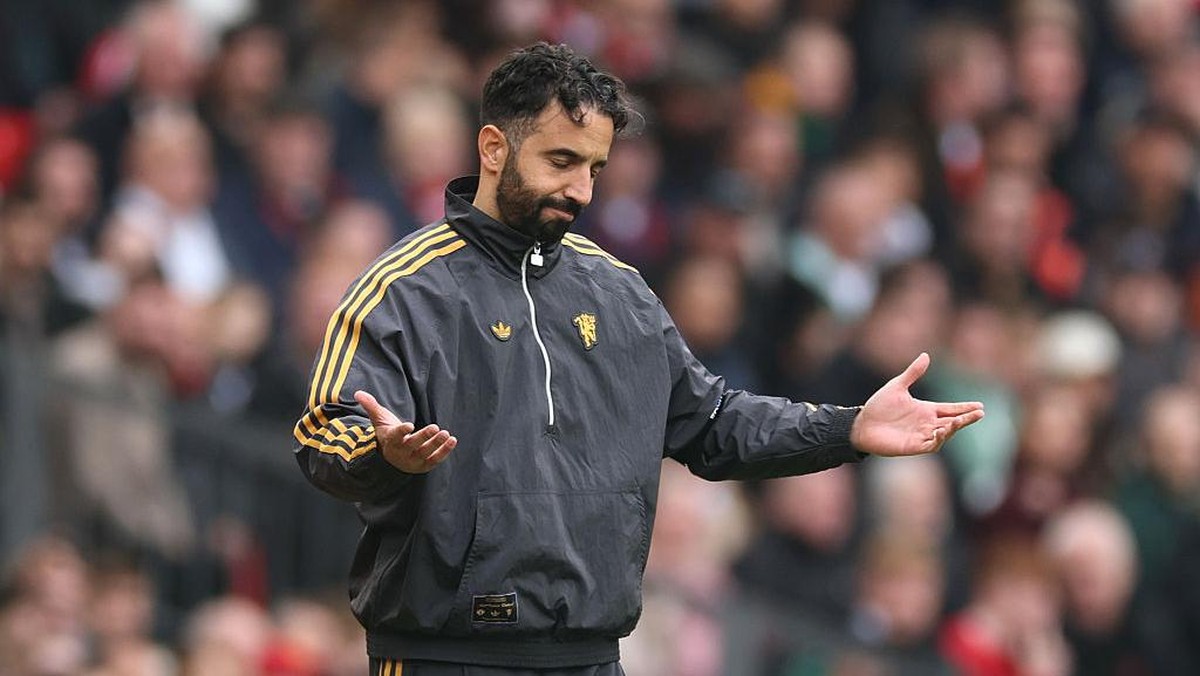 Manajer MU Ruben Amorim. Foto: Getty Images/Carl Recine