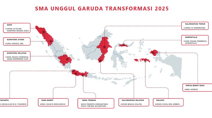 Sekolah Garuda Siap Sambut Murid Baru di 16 Lokasi, Catat Tanggalnya!