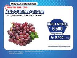 Banjir Diskon! Belanja Anggur di Transmart Full Day Sale Ramah di Kantong