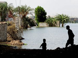 Banjir Rendam Delta Nil, Warga Mesir Bertahan di Tengah Kenaikan Air Sungai