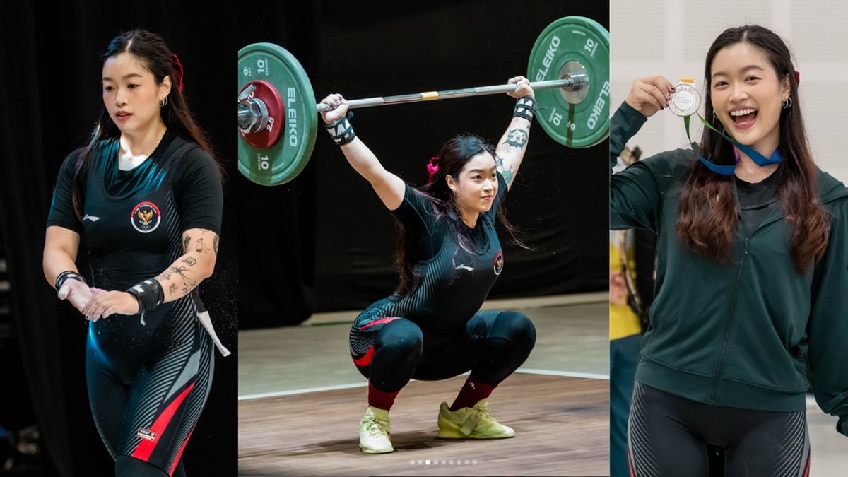 Angkat Beban Bikin Cewek Kekar-Berotot? Lifter Cantik Cindercella Ungkap Faktanya