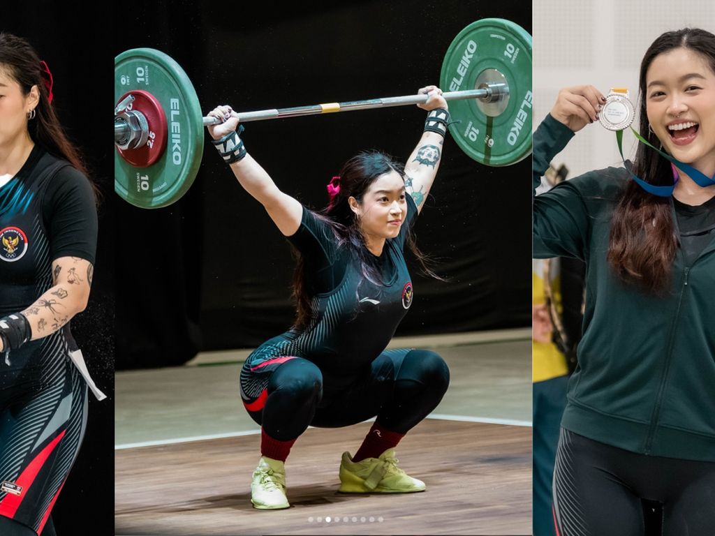 Potret Lifter Cantik Cindercella, Sang Runner Up Angkat Beban Internasional Potret Lifter Cantik Cindercella, Sang Runner Up Angkat Beban Internasional