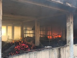 Suasana Terkini Kebakaran Pasar Wonogiri, Ratusan Kios Hangus