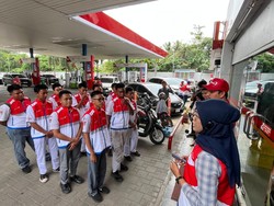 Siswa SMK Palembang Pantau SPBU, Kenali BBM Berkualitas Lebih Dekat