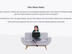 Ini Alasan Website Maganghub Kemnaker Tidak Bisa Diakses