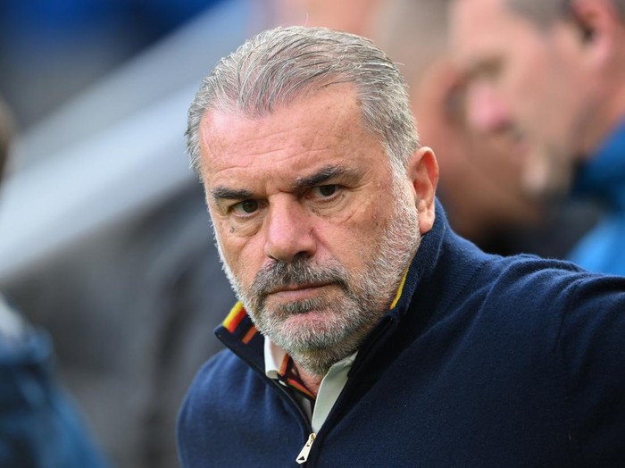 Ange Postecoglou is the Nottingham Forest head coach during the Premier League match between Newcastle United and Nottingham Forest at St. James's Park in Newcastle, England, on October 5, 2025. (Photo by Jon Hobley/MI News/NurPhoto)NO USE FRANCE