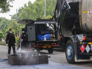 29 Ribu Kendaraan di Cikande Diperiksa, 47 Sempat Terpapar Radiasi Cesium-137 29 Ribu Kendaraan di Cikande Diperiksa, 47 Sempat Terpapar Radiasi Cesium-137