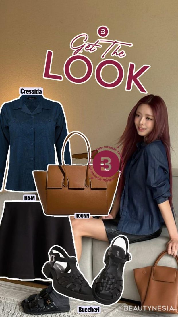 Get The Look: Gaya Santai dan Modis ala Yuna ITZY